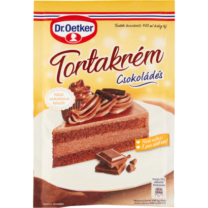 Dr. Oetker Csokoládés Tortakrém alappor 145 g