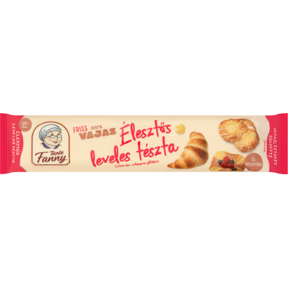 Tante Fanny friss, vajas, élesztős, leveles tészta 400 g