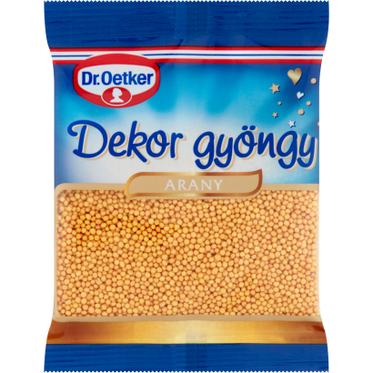 Dr. Oetker arany dekor gyöngy 30 g