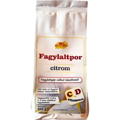 Citrom fagylaltpor 250 g