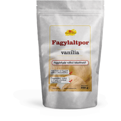 Vanília fagylaltpor 250 g