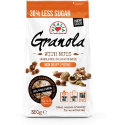 Vitalia Granola müzli diófélékkel 350 g