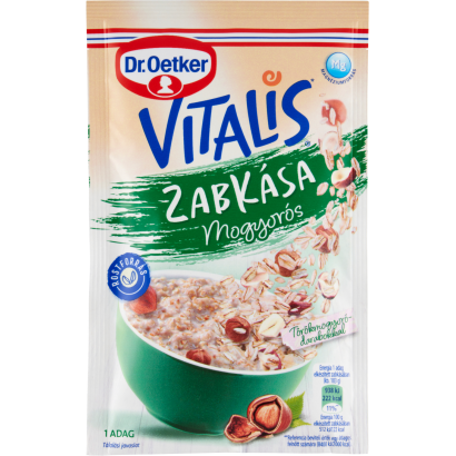 Dr. Oetker Vitalis mogyorós zabkása alappor 58 g