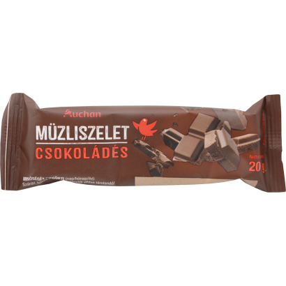 Auchan Kedvenc csokoládés müzliszelet 20 g