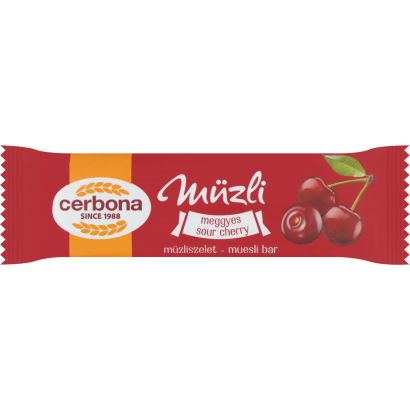Cerbona meggyes müzliszelet 20 g