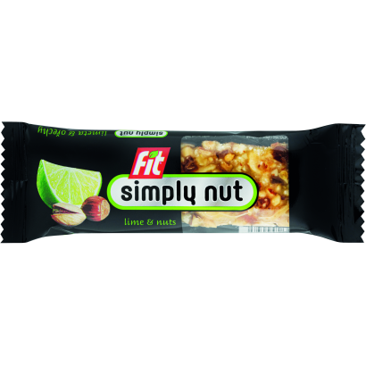 FIT SIMPLY NUT müzliszelet lime-mogyoró 35 g