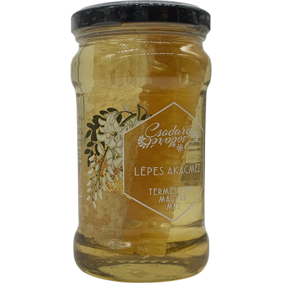 Csodarét lépes akácméz 400 g