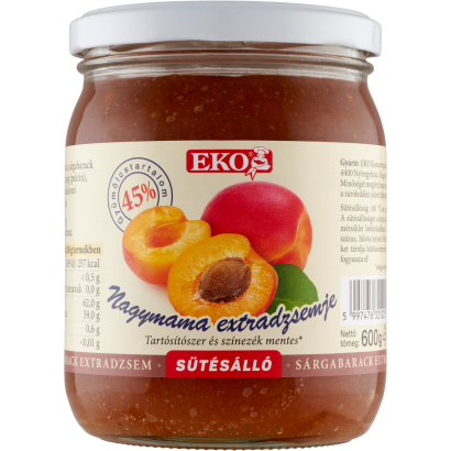 Eko Nagymama extradzsemje sárgabarack 600 g