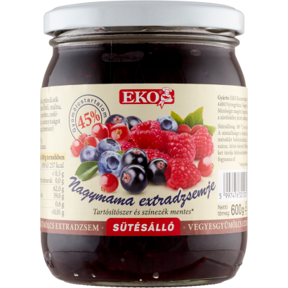 Eko Nagymama extradzsemje vegyesgyümölcs 600 g