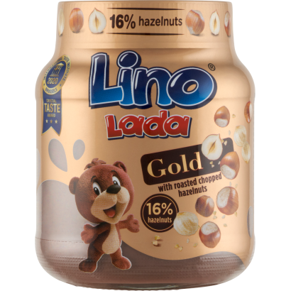 Lino Lada Gold mogyorós kenhető krém mogyoródarabkákkal 350 g