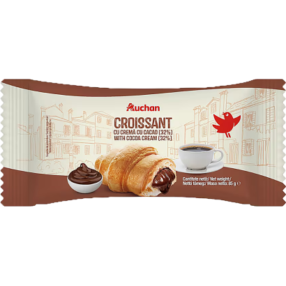 Auchan Kedvenc kakaós croissant 85 g