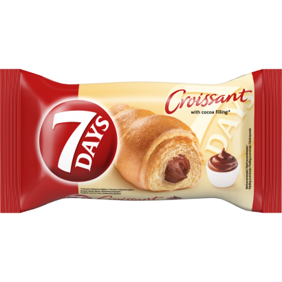 7DAYS croissant kakaós töltelékkel 60 g
