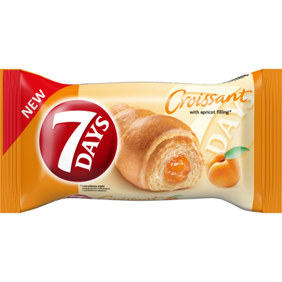7DAYS croissant sárgabarackos töltelékkel 60 g