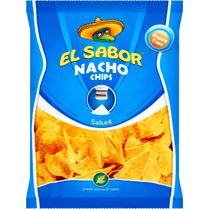 El Sabor sós nacho chips 100 g