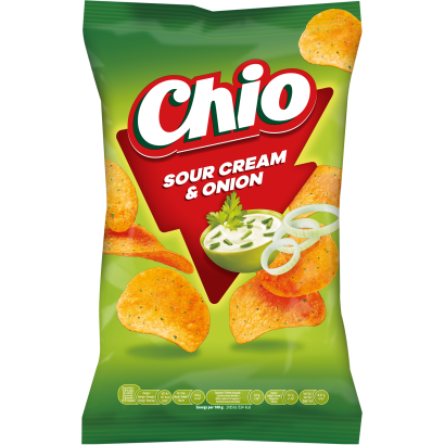 Chio hagymás-tejfölös burgonyachips 130 g