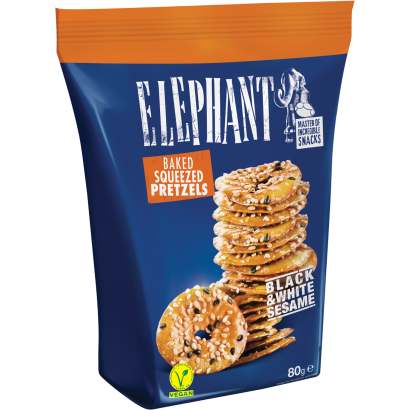 Elephant chips-tallér szezámmagvakkal 80 g