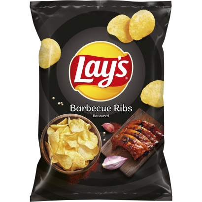 Lay's BBQ borda jellegű ízesítéssel burgonyachips 60 g