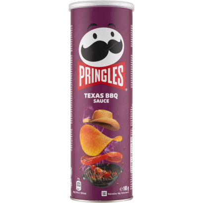 Pringles texasi barbecue szósz ízesítésű snack 165 g
