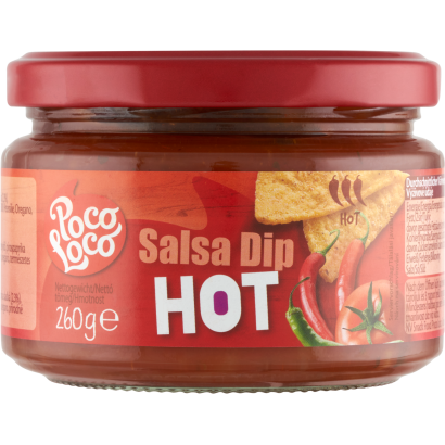 Poco Loco erősen csípős paradicsomos öntet 260 g