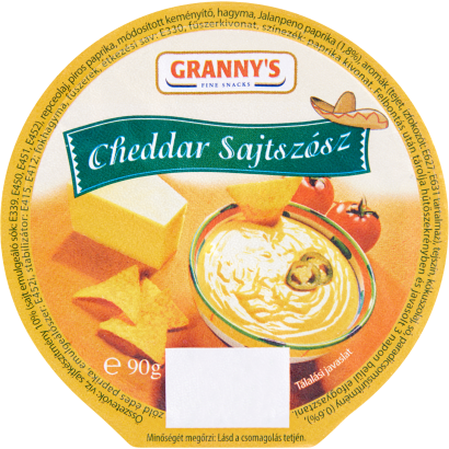 Granny's cheddar sajtszósz 90 g