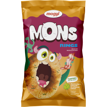 Mogyi Mons Rings bacon 70 g