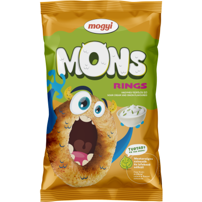 Mogyi Mons Rings hagyma-tejföl 70 g