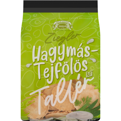 Ziegler hagymás-tejfölös ízű tallér 120 g
