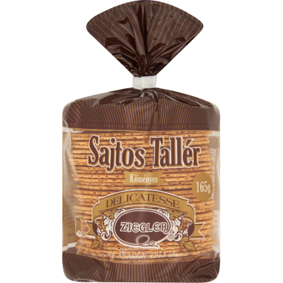 Ziegler köményes sajtos tallér 165 g