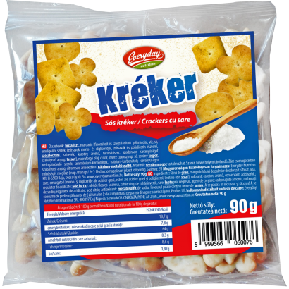 Everyday vegyes sós kréker 500g