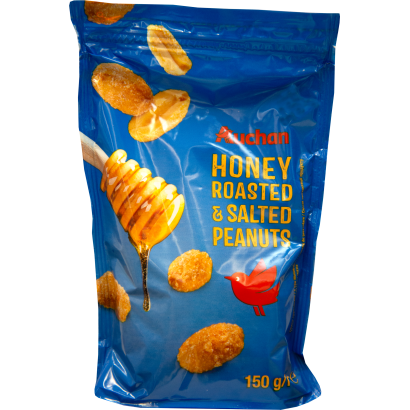 Auchan Kedvenc pörkölt, sózott földimogyoró mézzel 150 g