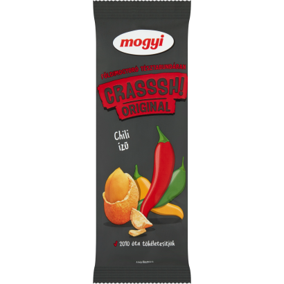 Mogyi Crasssh! pörkölt földimogyoró chili ízű tésztabundában 60 g
