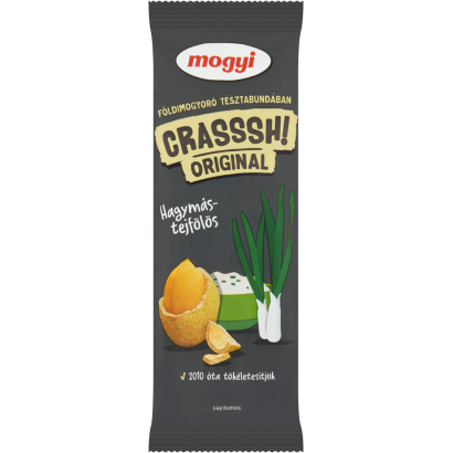 Mogyi Crasssh! Original pörkölt földimogyoró hagymás-tejfölös tésztabundában 60 g