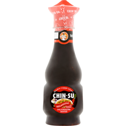 Chin-Su chilis-fokhagyma ízesítésű szójaszósz 250 ml