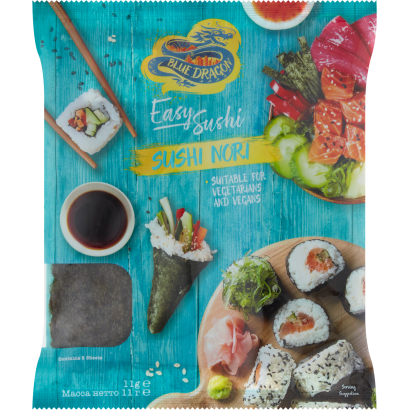 Blue Dragon Sushi Nori szárított algalapok 11g