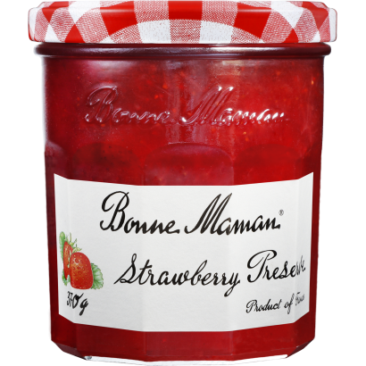 Bonne Maman extra jam eper 370 g
