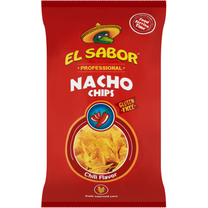El Sabor nacho chips chili ízesítéssel 425 g
