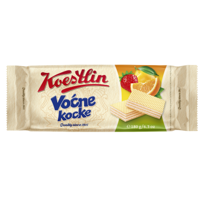 Koestlin gyümölcs ízű krémmel töltött ostya 180 g