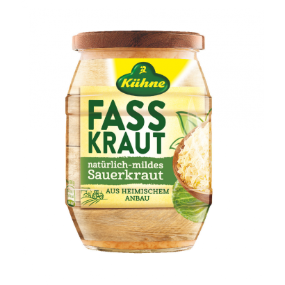 Kühne eredeti hagyomásnyos fehér káposzta 425 ml