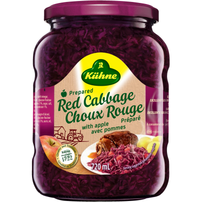 Kühne lilakáposzta almával 680 g