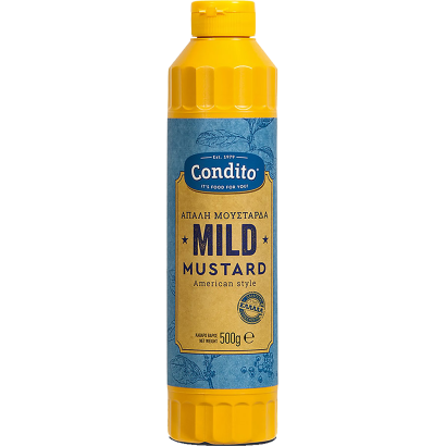 Condito American Style Mild gluténmentes mustár 500 g