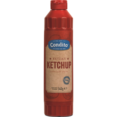 Condito American Style gluténmentes ketchup 540 g