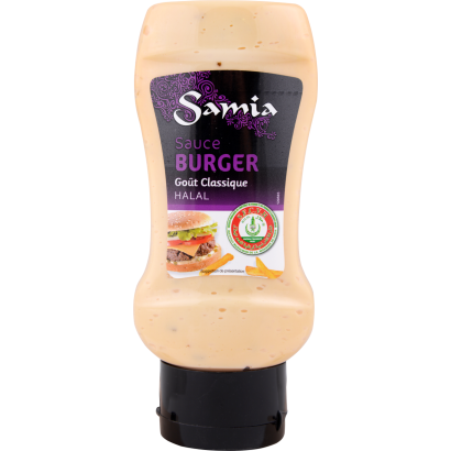 Samia burger szósz enyhén csípős 360 g (350 ml)