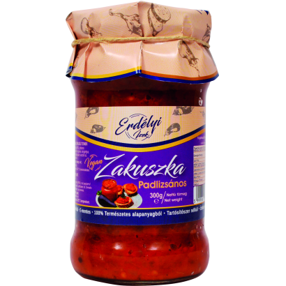 Erdélyi Ízek zakuszka padlizsános sült paprikával 300 g