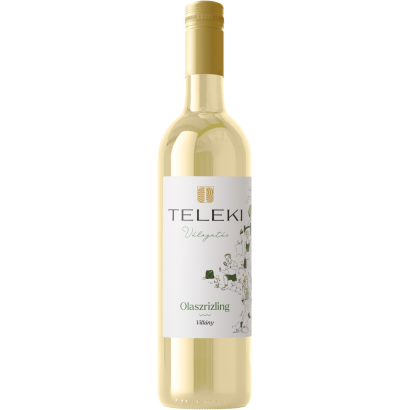 Teleki Válogatás Villányi Olaszrizling száraz fehérbor 12% 0,75 l
