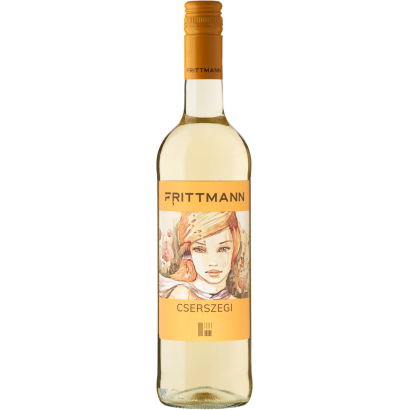 Frittmann Art Kunsági Cserszegi Fűszeres száraz fehér bor 12% 750 ml