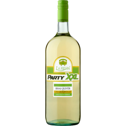 La Fiesta Party XXL Duna-Tisza Közi Irsai Olivér-Chardonnay száraz magyar fehérbor 11,5% 1,5 l