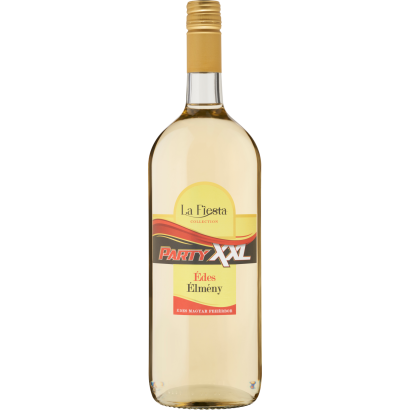 La Fiesta Édes Élmény Party XXL Duna-Tisza közi Cuvée édes magyar fehérbor 10% 1,5 l