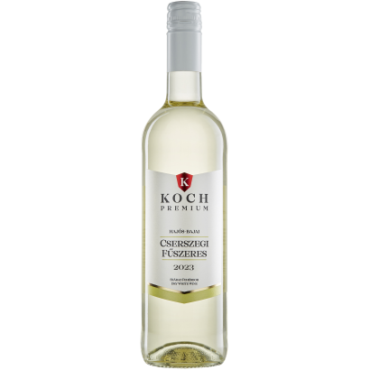 Koch Premium Hajós-Bajai Cserszegi Fűszeres száraz fehérbor 12% 0,75 l