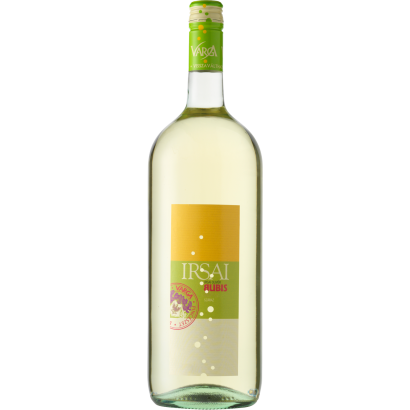 Varga Bubis Irsai Olivér szénsavas száraz fehér tájbor 1,5 l