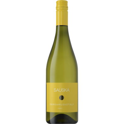 Sauska Sárgamuskotály száraz fehérbor 13% 0,75 l